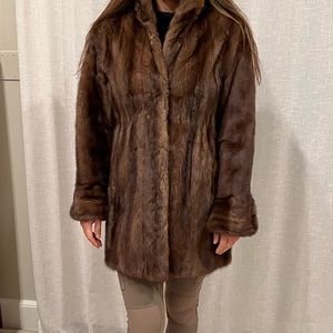 Authentic Mink jacket like new size small recently re-tailored by furrier